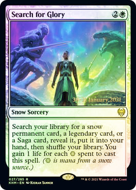 Search for Glory  [Kaldheim Prerelease Promos] | Nerdhalla Games