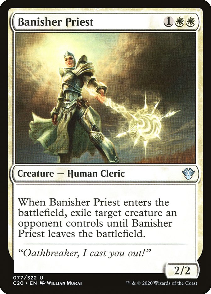 Banisher Priest [Commander 2020] | Nerdhalla Games