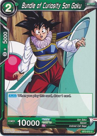 Bundle of Curiosity Son Goku [BT2-072] | Nerdhalla Games