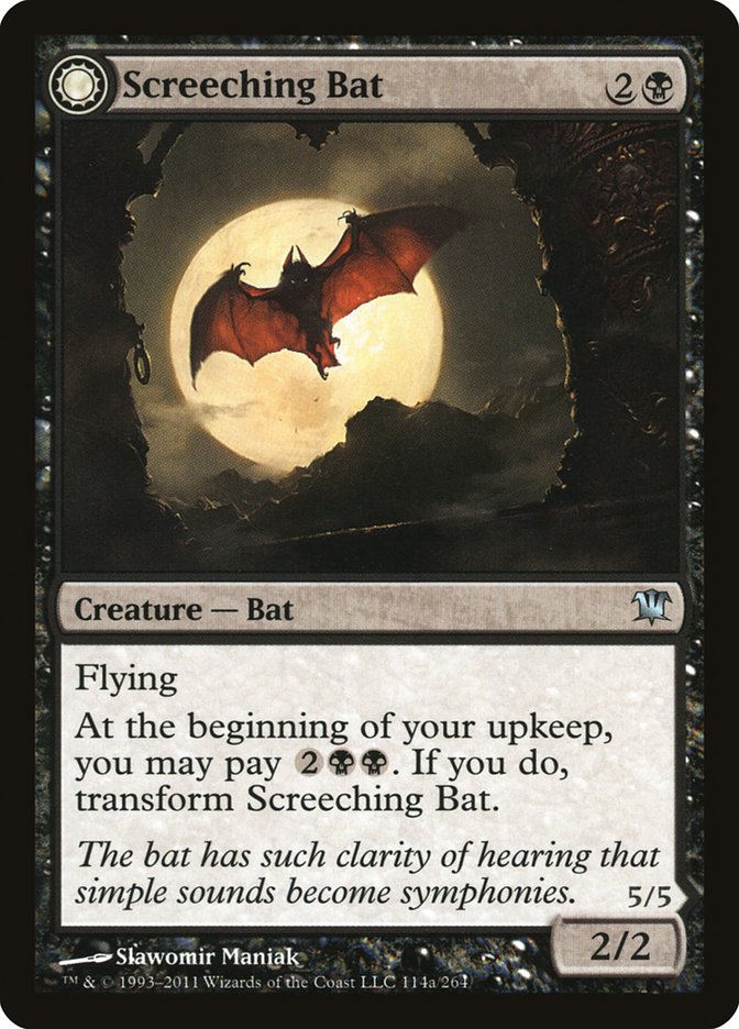 Screeching Bat // Stalking Vampire [Innistrad] | Nerdhalla Games