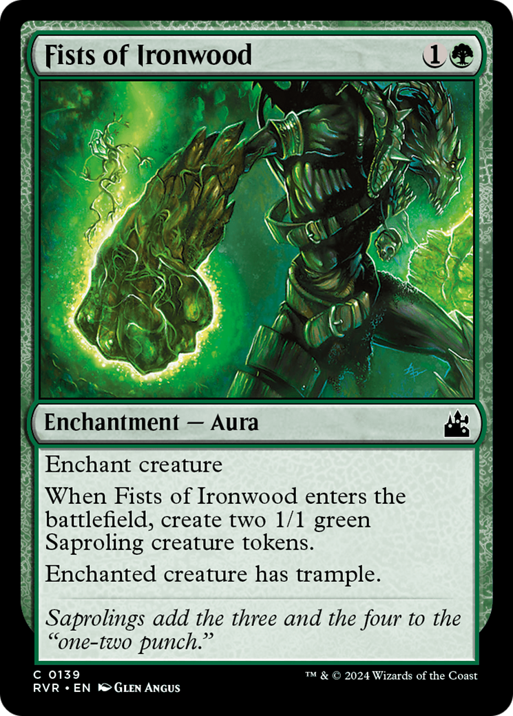 Fists of Ironwood [Ravnica Remastered] | Nerdhalla Games