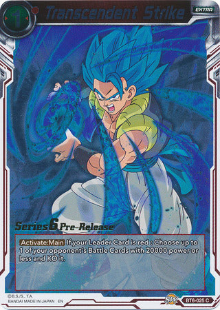 Transcendent Strike [BT6-025_PR] | Nerdhalla Games