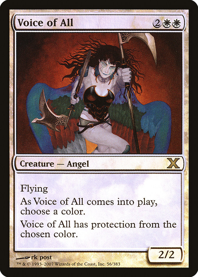 Voice of All (Premium Foil) [Tenth Edition] | Nerdhalla Games