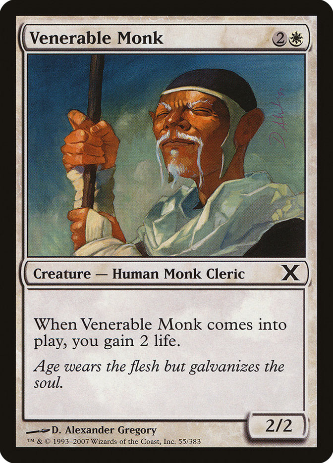 Venerable Monk [Tenth Edition] | Nerdhalla Games