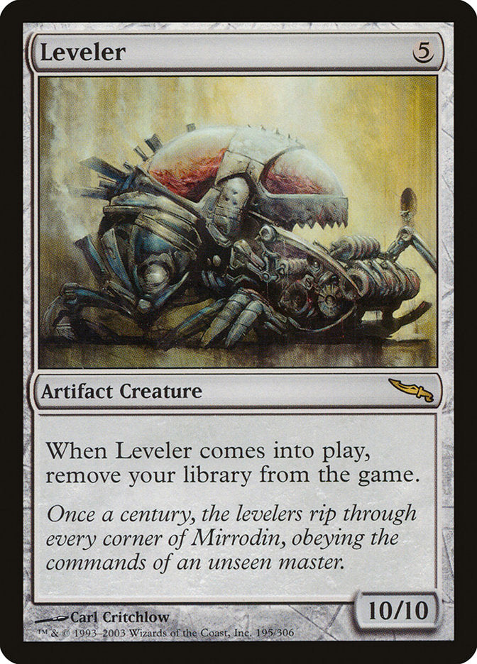 Leveler [Mirrodin] | Nerdhalla Games