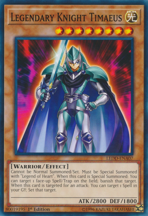 Legendary Knight Timaeus [LEDD-ENA07] Common | Nerdhalla Games