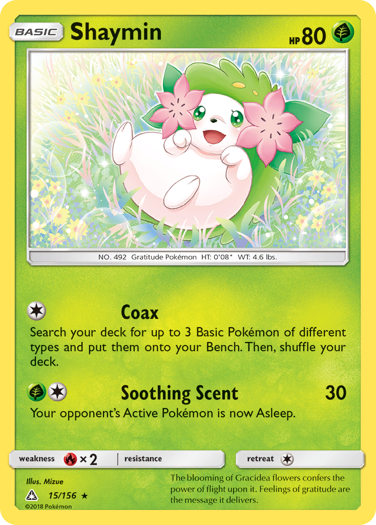 Shaymin (15/156) [Sun & Moon: Ultra Prism] | Nerdhalla Games