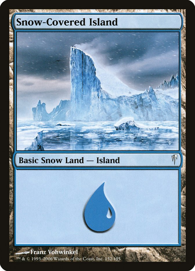 Snow-Covered Island [Coldsnap] | Nerdhalla Games