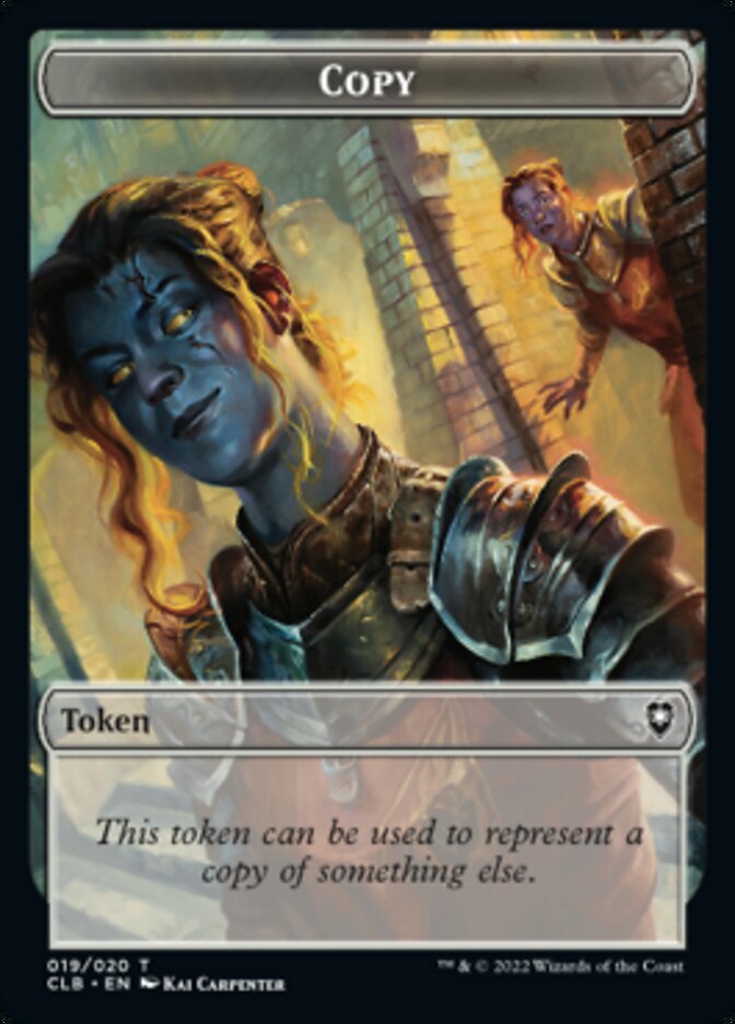 Copy Token [Commander Legends: Battle for Baldur's Gate Tokens] | Nerdhalla Games