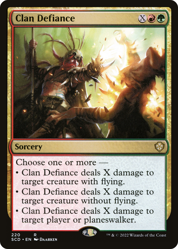 Clan Defiance [Starter Commander Decks] | Nerdhalla Games