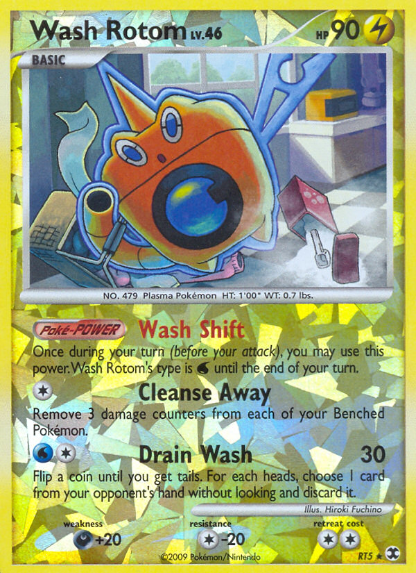 Wash Rotom (RT5) [Platinum: Rising Rivals] | Nerdhalla Games