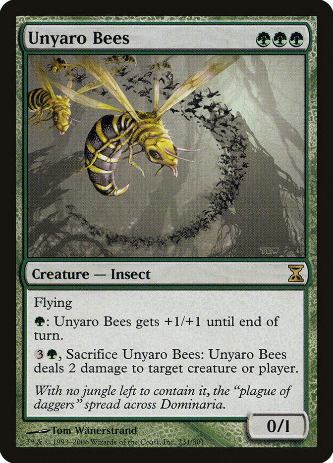 Unyaro Bees [Time Spiral] | Nerdhalla Games