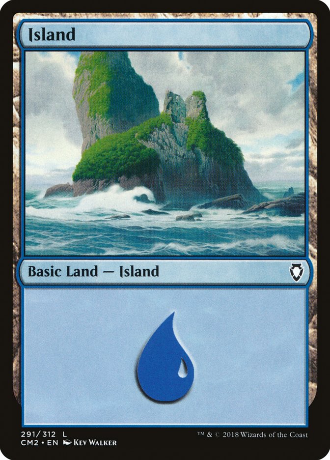 Island (291) [Commander Anthology Volume II] | Nerdhalla Games