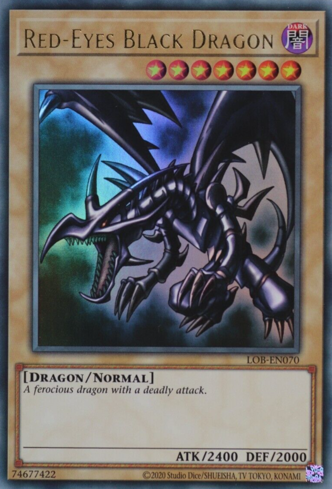 Red-Eyes Black Dragon (25th Anniversary) [LOB-EN070] Ultra Rare | Nerdhalla Games