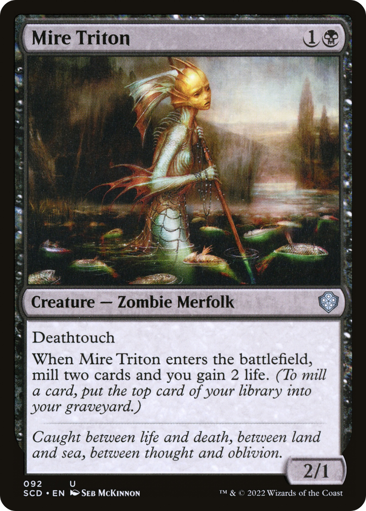 Mire Triton [Starter Commander Decks] | Nerdhalla Games