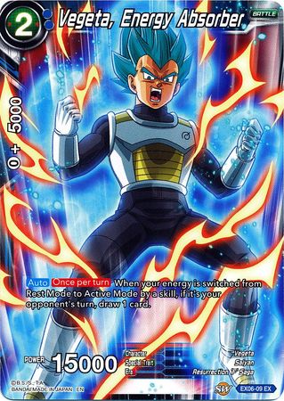 Vegeta, Energy Absorber [EX06-09] | Nerdhalla Games