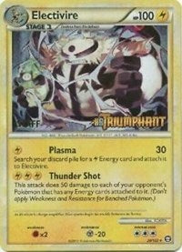 Electivire (20/102) (Staff Prerelease Promo) [HeartGold & SoulSilver: Black Star Promos] | Nerdhalla Games