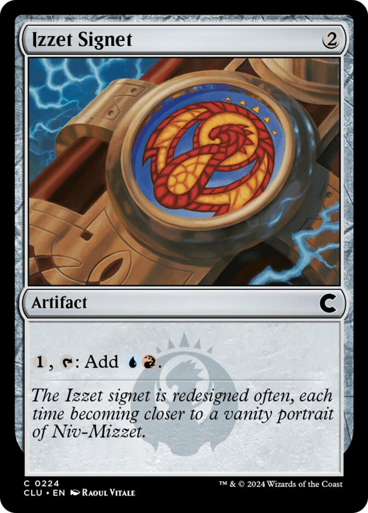 Izzet Signet [Ravnica: Clue Edition] | Nerdhalla Games