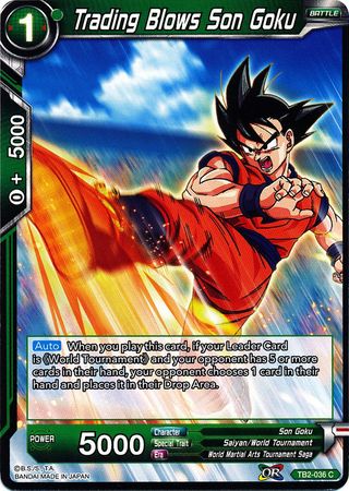 Trading Blows Son Goku [TB2-036] | Nerdhalla Games