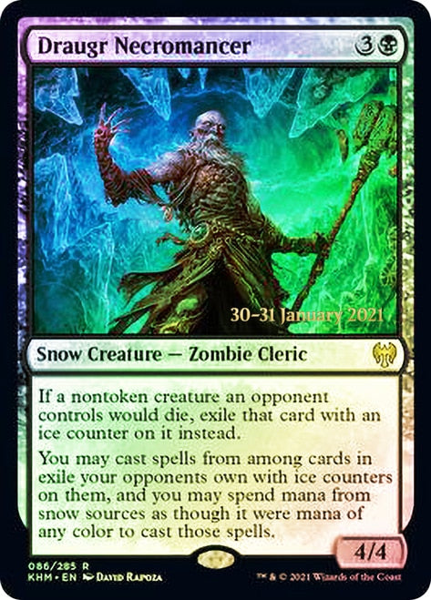 Draugr Necromancer  [Kaldheim Prerelease Promos] | Nerdhalla Games