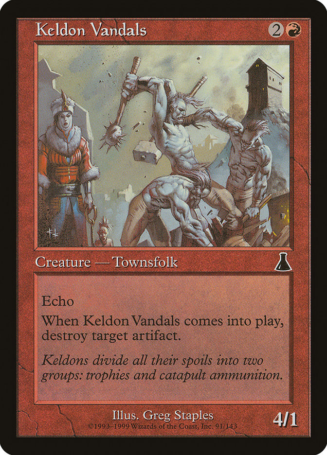 Keldon Vandals [Urza's Destiny] | Nerdhalla Games