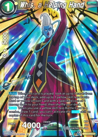 Whis, a Helping Hand [BT12-099] | Nerdhalla Games