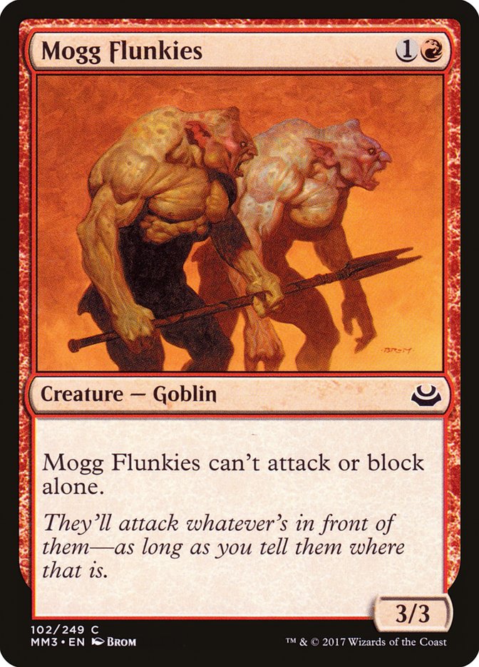 Mogg Flunkies [Modern Masters 2017] | Nerdhalla Games