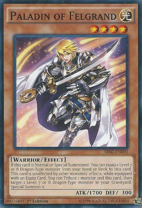 Paladin of Felgrand [SR02-EN003] Common | Nerdhalla Games