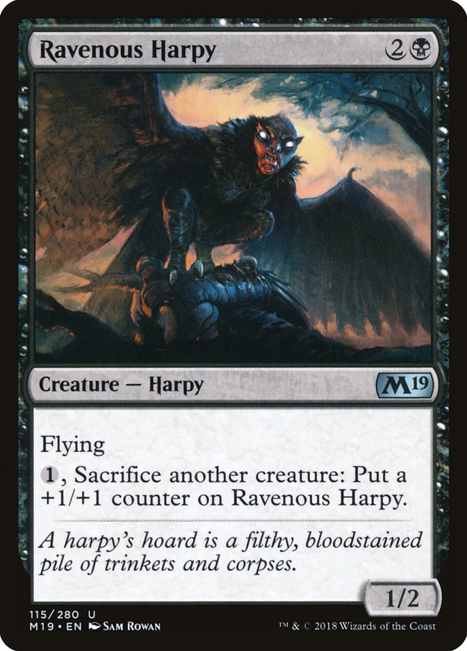 Ravenous Harpy [Core Set 2019] | Nerdhalla Games