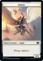 Egg // Angel Double-sided Token [Double Masters 2022 Tokens] | Nerdhalla Games