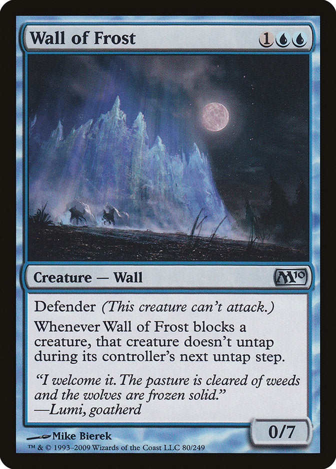 Wall of Frost [Magic 2010] | Nerdhalla Games