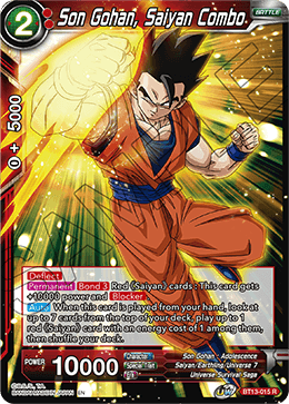 Son Gohan, Saiyan Combo (Rare) [BT13-015] | Nerdhalla Games