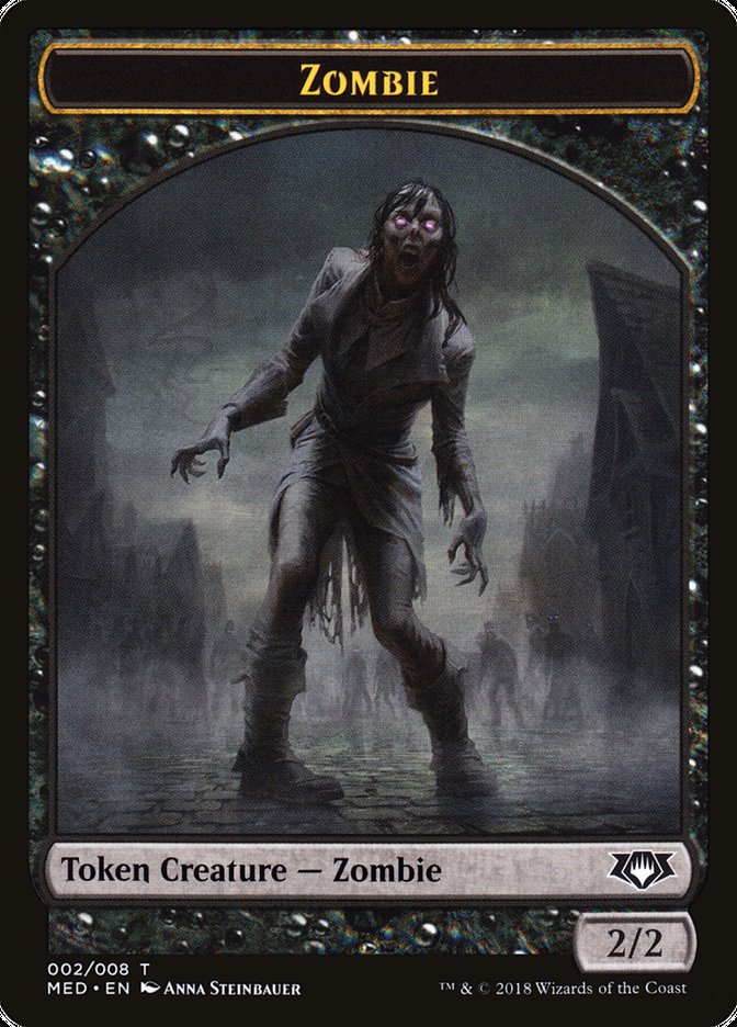 Zombie [Mythic Edition Tokens] | Nerdhalla Games