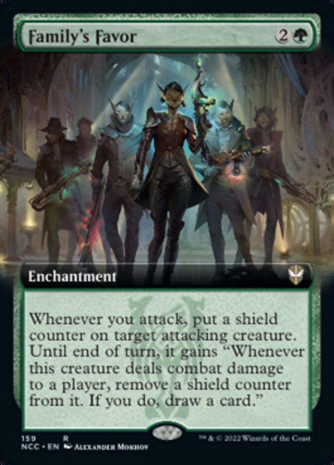 Family's Favor (Extended Art) [Streets of New Capenna Commander] | Nerdhalla Games