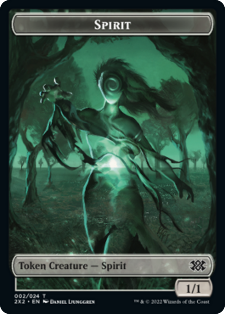 Egg // Spirit Double-sided Token [Double Masters 2022 Tokens] | Nerdhalla Games