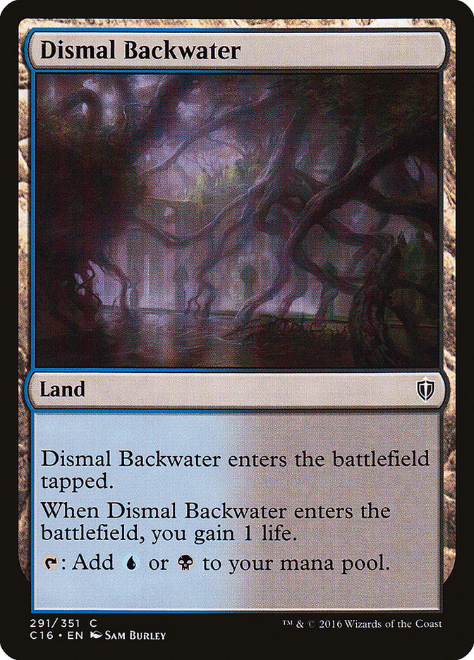 Dismal Backwater [Commander 2016] | Nerdhalla Games