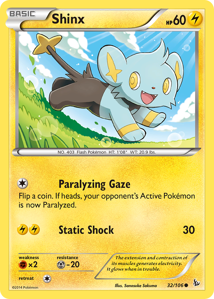 Shinx (32/106) [XY: Flashfire] | Nerdhalla Games