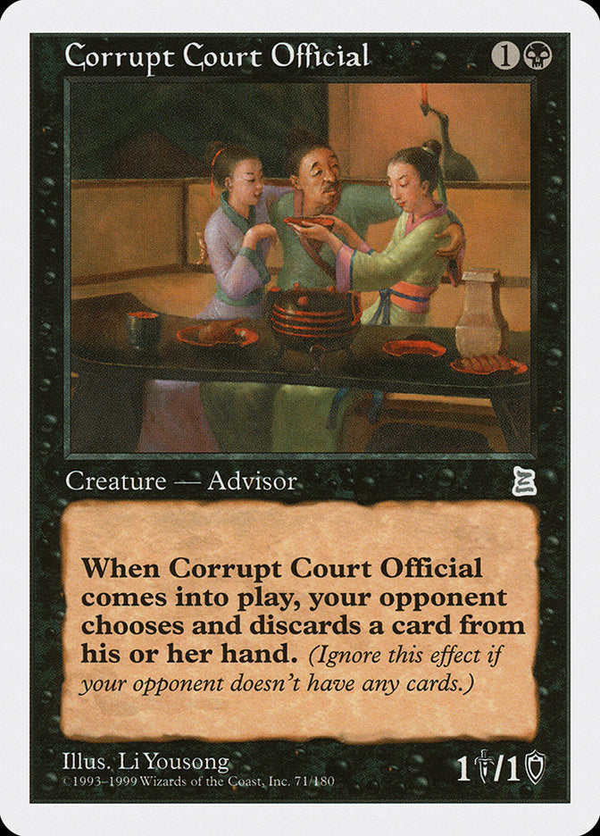 Corrupt Court Official [Portal Three Kingdoms] | Nerdhalla Games