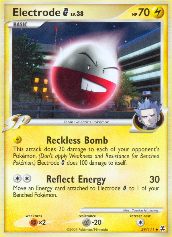 Electrode G (39/111) [Platinum: Rising Rivals] | Nerdhalla Games