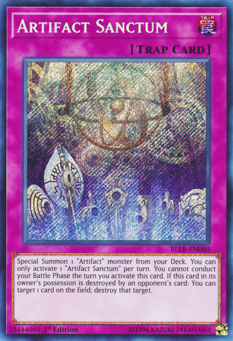 Artifact Sanctum [BLLR-EN080] Secret Rare | Nerdhalla Games