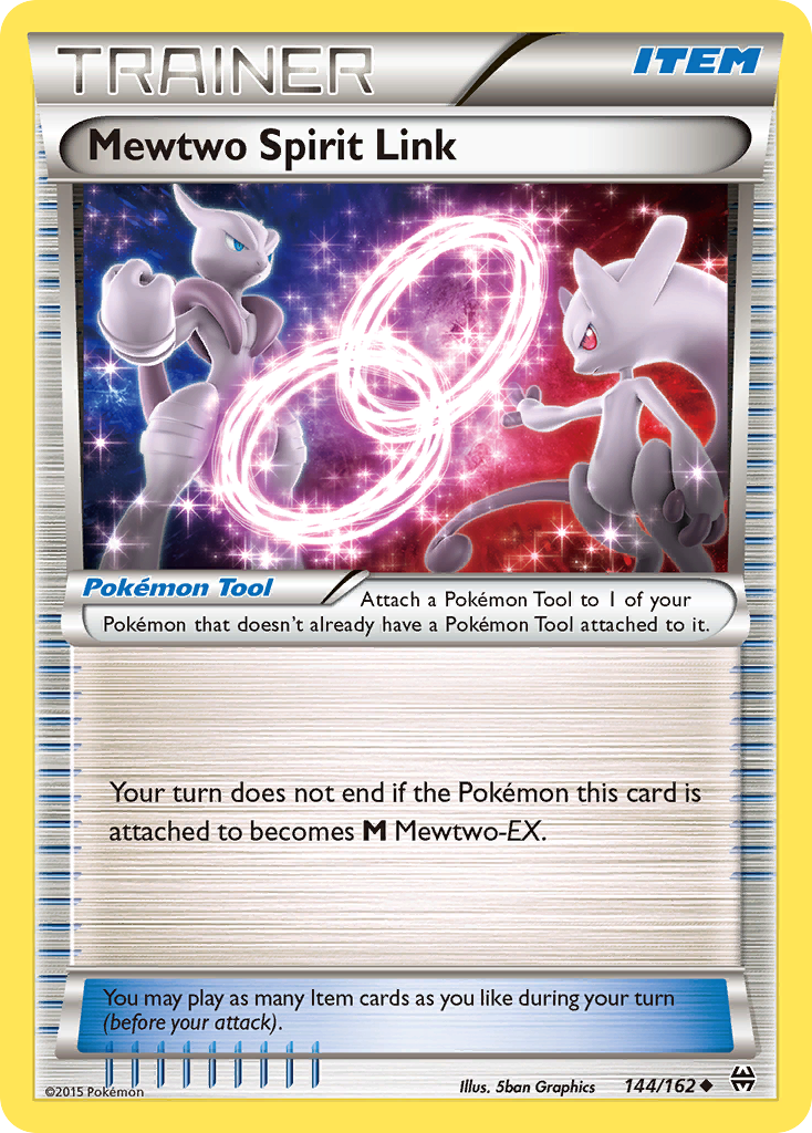 Mewtwo Spirit Link (144/162) [XY: BREAKthrough] | Nerdhalla Games