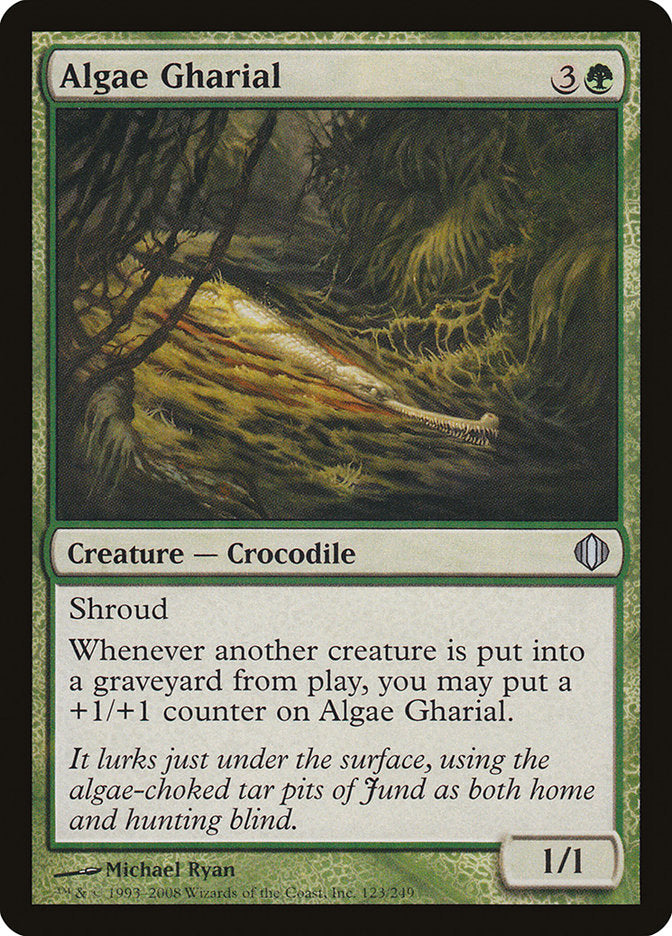 Algae Gharial [Shards of Alara] | Nerdhalla Games