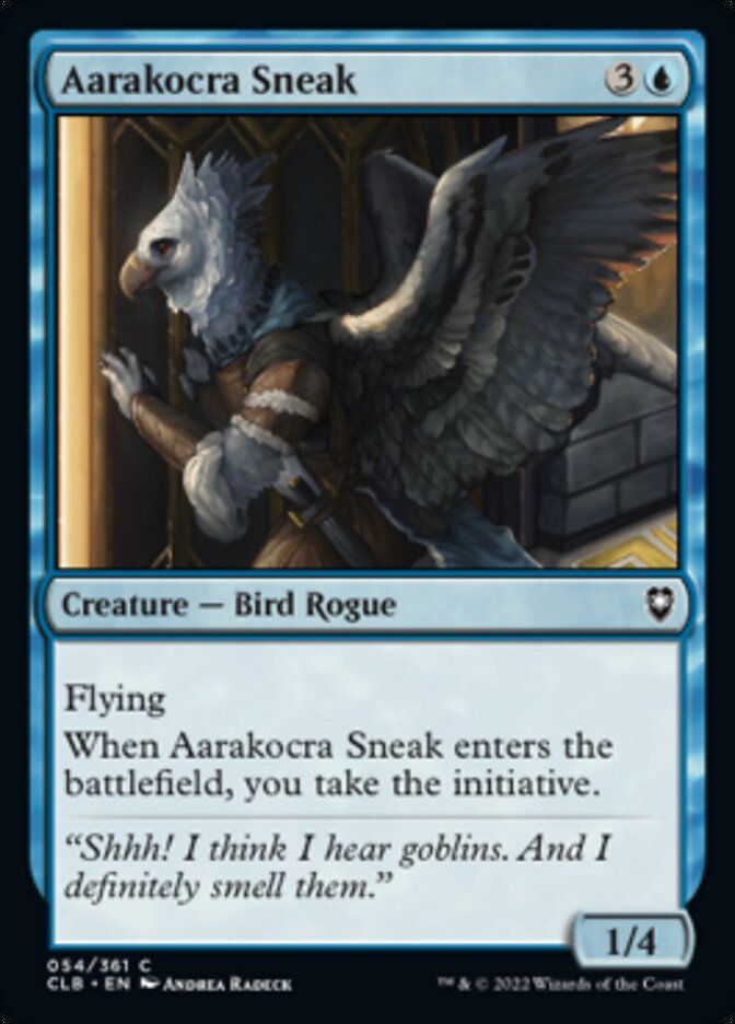 Aarakocra Sneak [Commander Legends: Battle for Baldur's Gate] | Nerdhalla Games