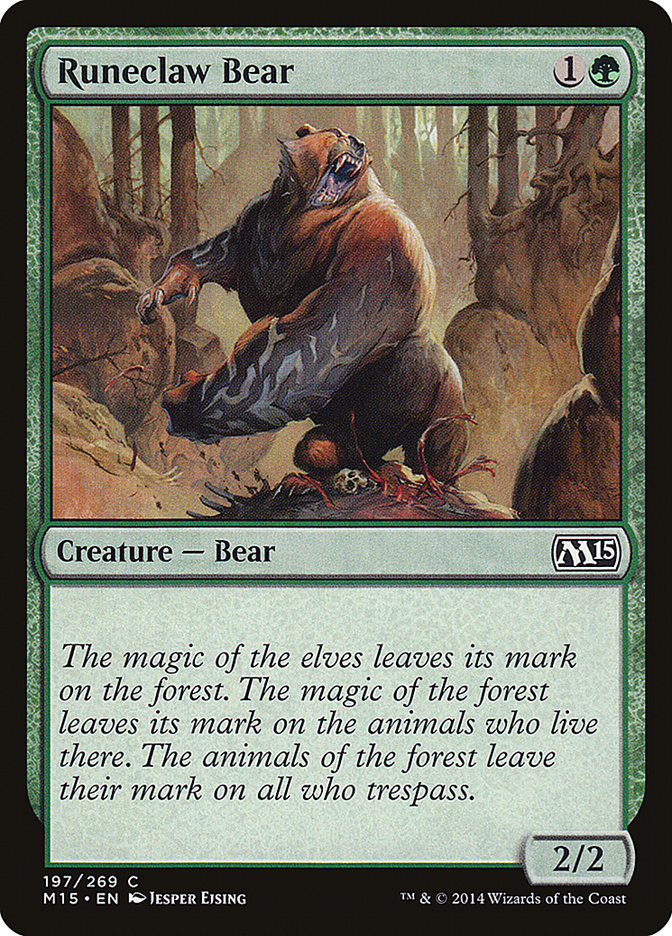 Runeclaw Bear [Magic 2015] | Nerdhalla Games