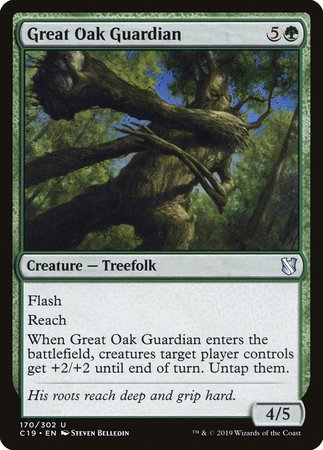 Great Oak Guardian [Commander 2019] | Nerdhalla Games