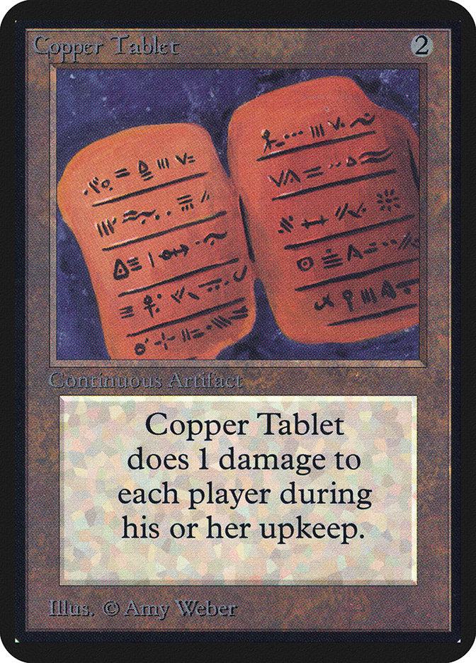 Copper Tablet [Limited Edition Alpha] | Nerdhalla Games