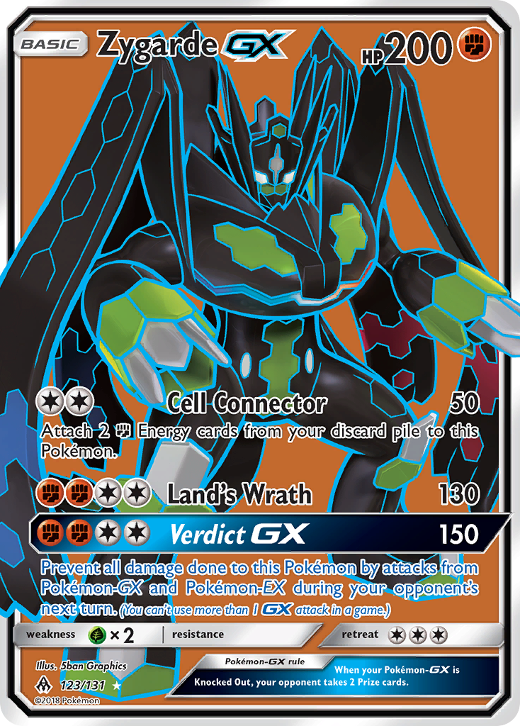 Zygarde GX (123/131) [Sun & Moon: Forbidden Light] | Nerdhalla Games