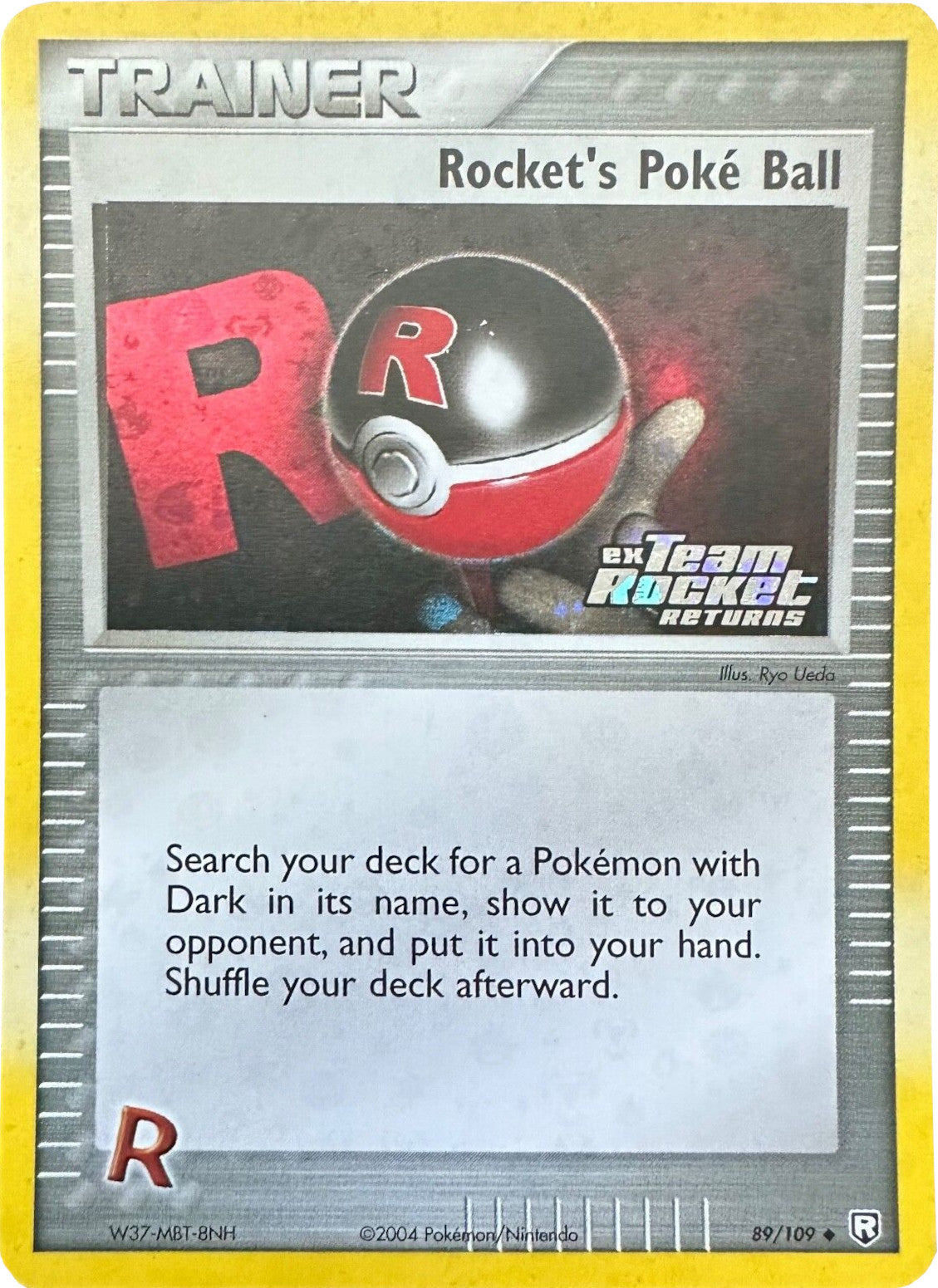 Rocket's Poke Ball (89/109) (Stamped) [EX: Team Rocket Returns] | Nerdhalla Games