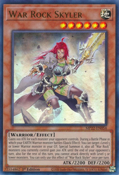 War Rock Skyler [MP22-EN054] Ultra Rare | Nerdhalla Games