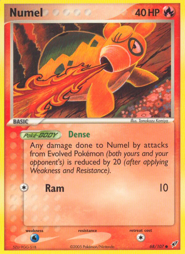 Numel (68/107) [EX: Deoxys] | Nerdhalla Games